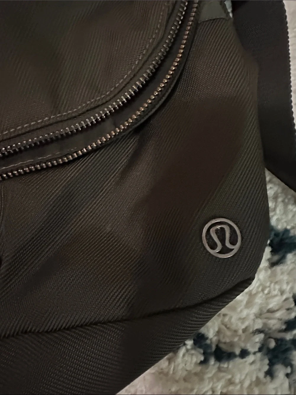 Lululemon Olive Green Crossbody Bag